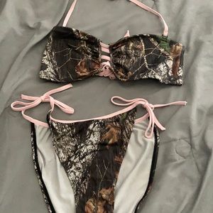 camo bikini